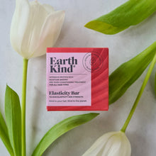 Load image into Gallery viewer, EarthKind Elasticity Treatment Bar Carton in a bathroom - A worlds first deep conditioning pre-wash treatment bar
