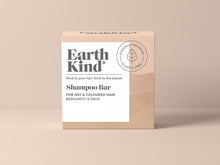 Load image into Gallery viewer, EarthKind Bergamot & Sage Shampoo Bar for Dry & Coloured Hair