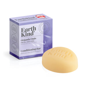 EarthKind Bar & Carton - Organic Oats Conditioning Bar for All Hair Types