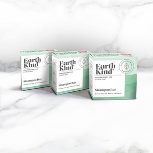 EarthKind Citrus Leaf Shampoo Bar Bundle