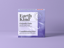 Load image into Gallery viewer, EarthKind Organic Oats Conditioning Bar For All Hair Types. Kind to your hair. Kind to the planet.
