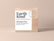Load image into Gallery viewer, EarthKind Bergamot &amp; Sage Shampoo Bar for Dry &amp; Coloured Hair 
