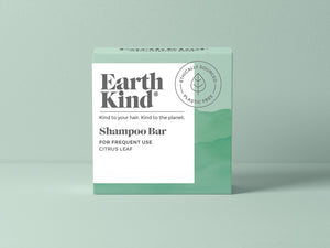 EarthKind Citrus Leaf Shampoo Bar for Frequent Use. Kind to your Hair. Kind to the planet.