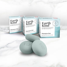 Load image into Gallery viewer, EarthKind Tea Tree &amp; Eucalyptus Shampoo Bar for Scalp Health - Save with our Three Bar Bundle
